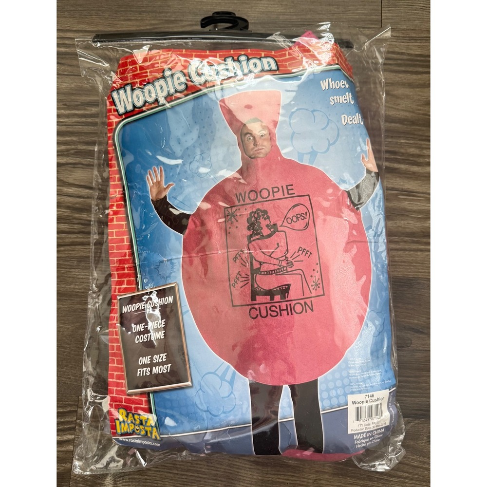 Rasta Imposta Woopie Cushion Costume Pink One Size Fits Most Adult Halloween